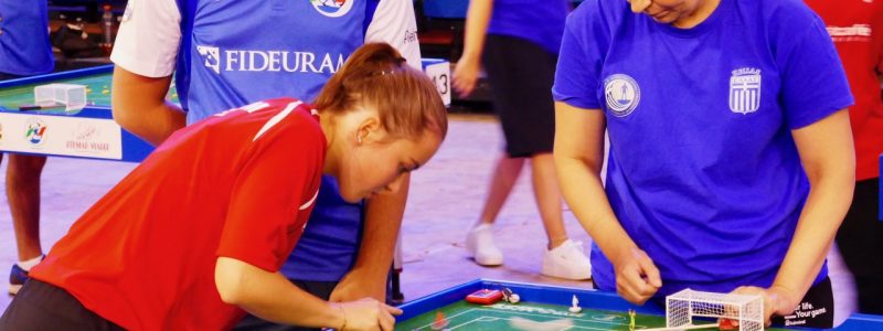 FISTF World Cup – Women’s Team Event: PATRIKIOU (GRE) and SCHEEN (BEL)
